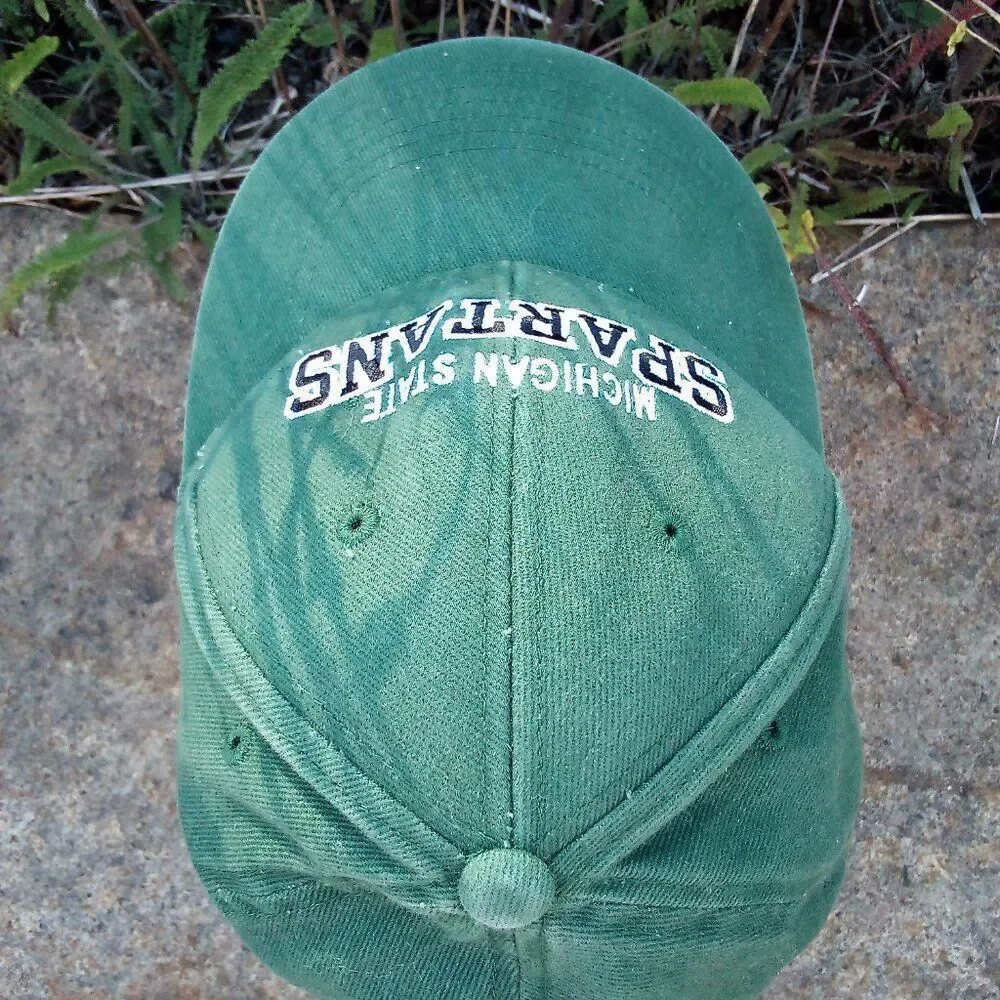 Michigan State Spartans Strap Back Hat Cap
